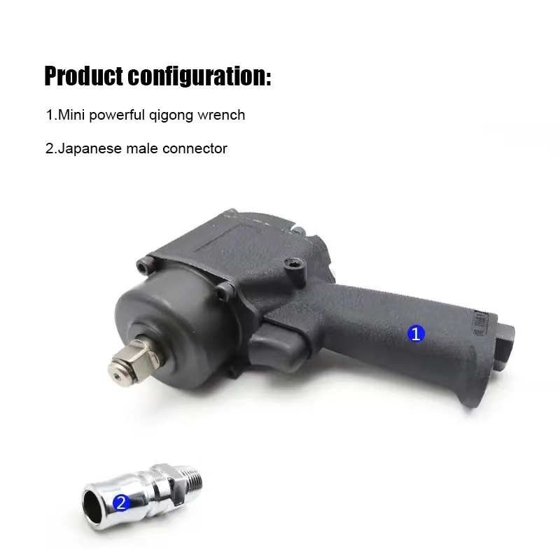 Air Impact Wrench 1/2 Twin Hammer - Nuovo Mini Avvitatore Pneumatico ad Impatto