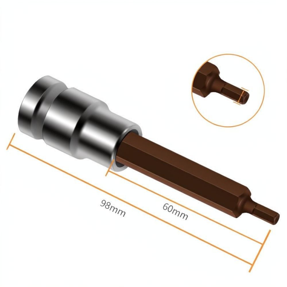 Impact Wrench Extension Bar Set - 1 2 Barra di prolunga per