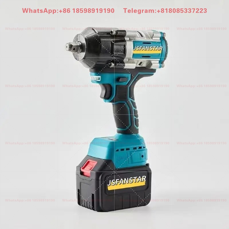 Electric Impact Wrench 800Nm - Chiave a Impulsi Elettrica Cordless 21V