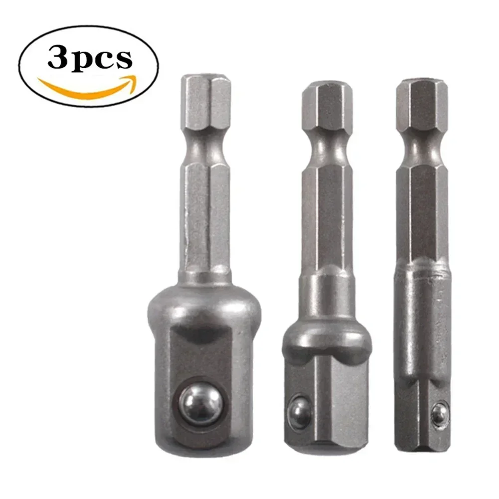 Impact Wrench Extension Bar Set - 1/3pcs Adattatore per presa per trapano