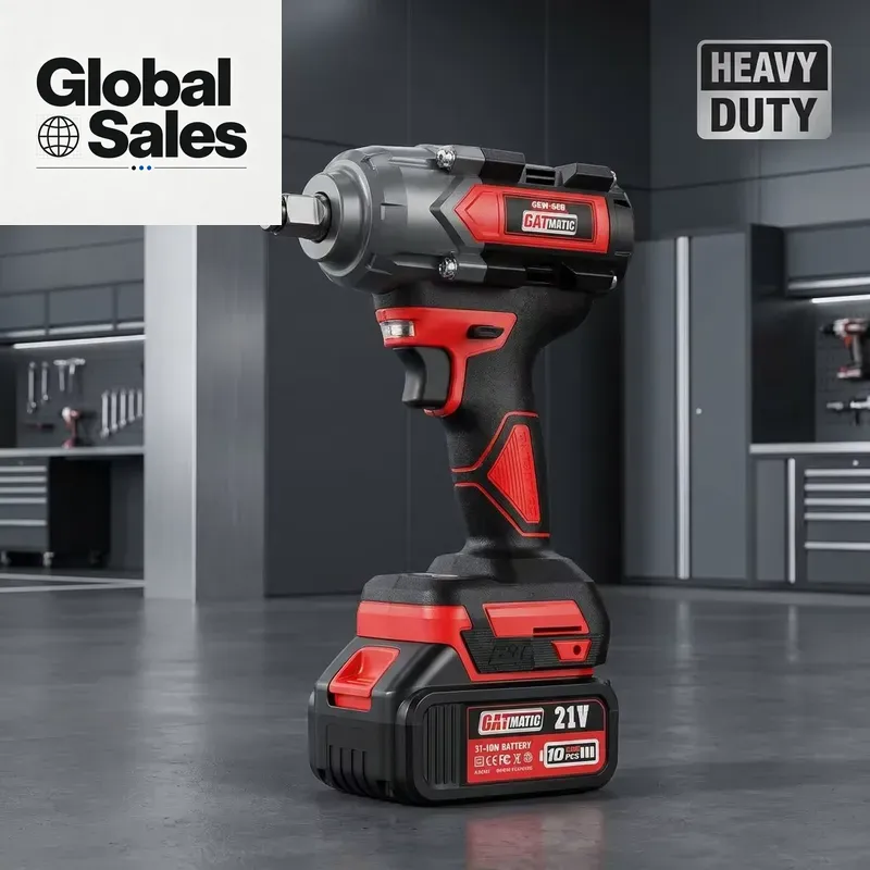 Electric Impact Wrench 800Nm - Avvitatore a impulsi industriale GATmatic da