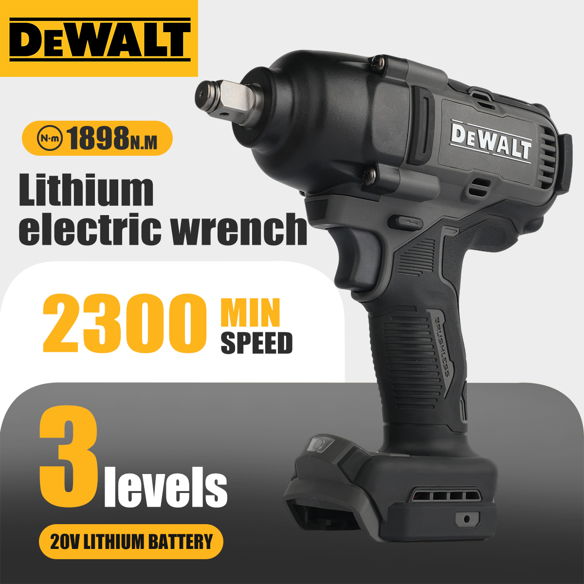 Impact Wrench Digital Torque - DeWalt DCF99M Avvitatore a impulsi elettrico