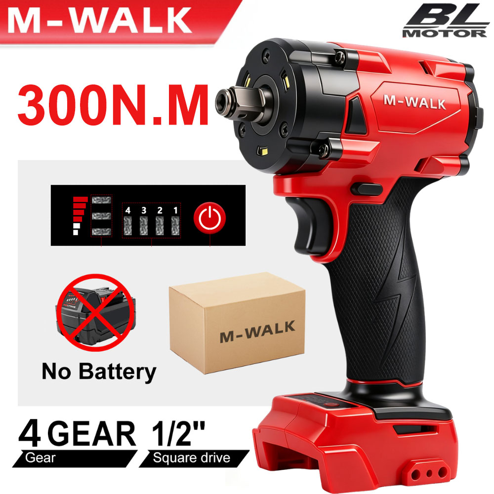Impact Wrench Digital Torque - M-WALK Chiave a impulsi elettrica senza