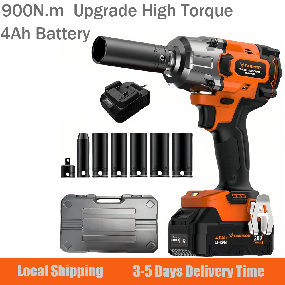 Impact Wrench Battery 4Ah - Avvitatore a impulsi a 3 velocità