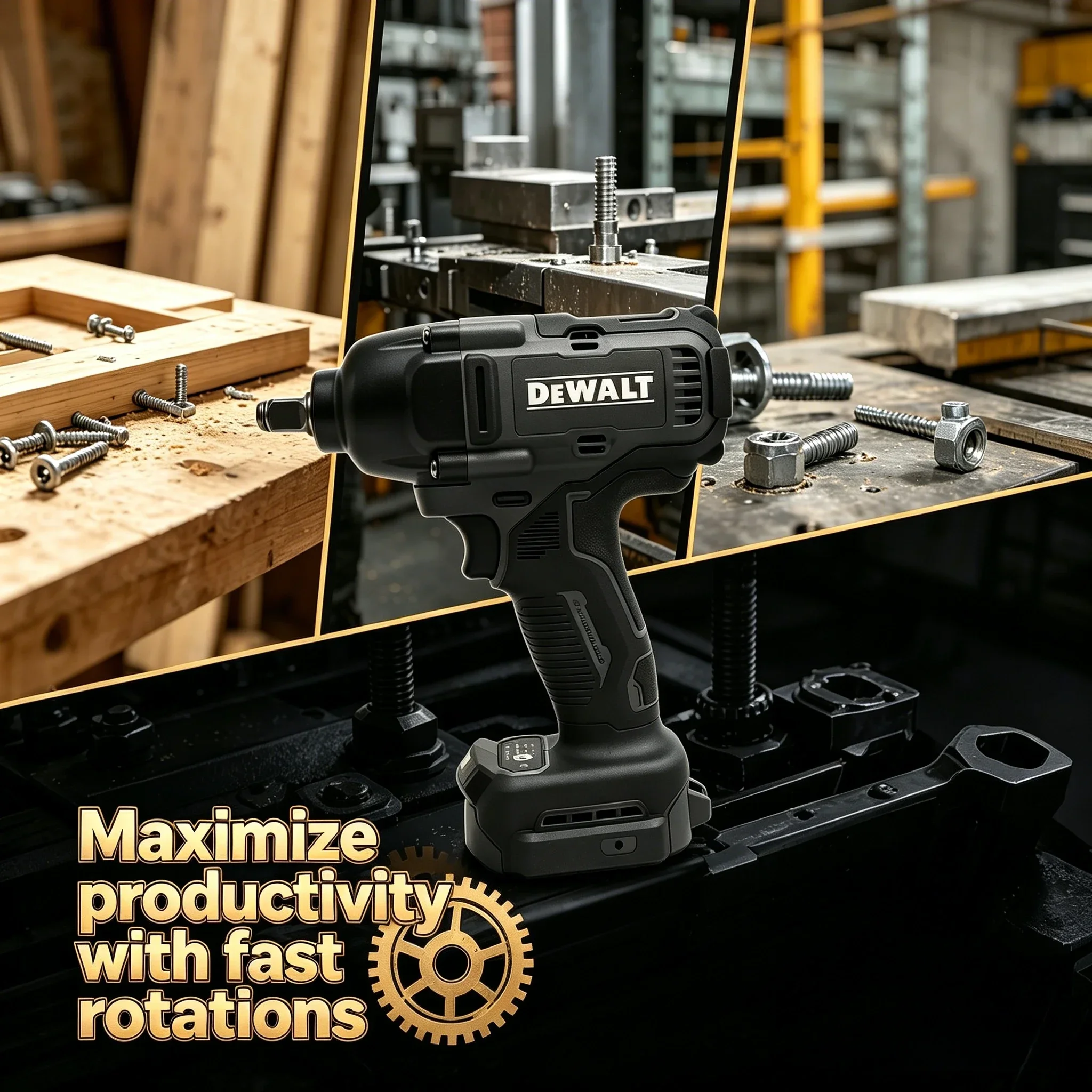 Brushless Impact Wrench 20V - DEWALT DCF99M, avvitatore a impulsi ad