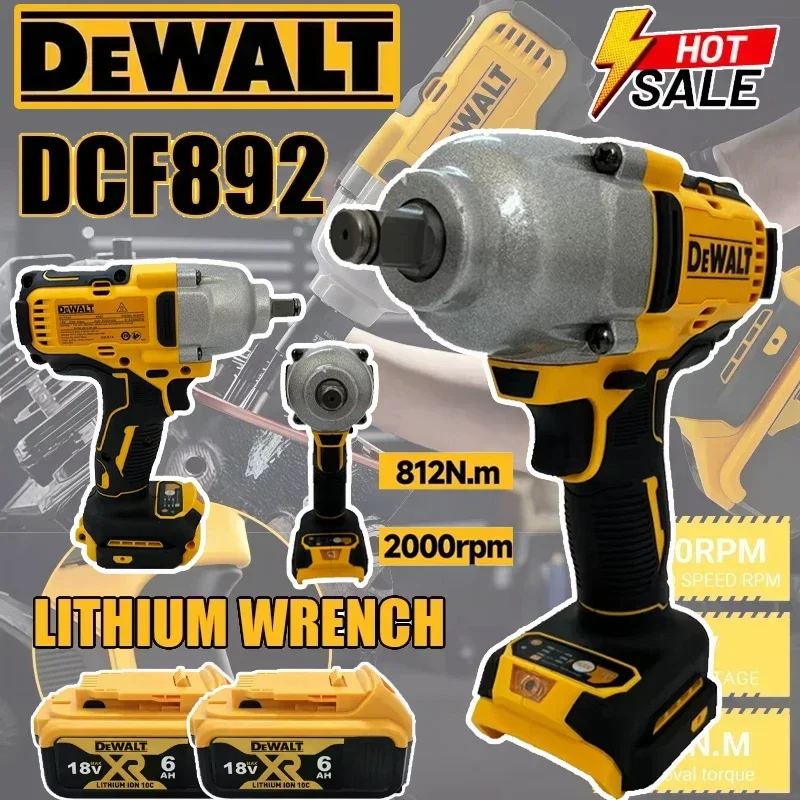 Impact Wrench Digital Torque - Dewalt DCF892 812N.m Avvitatore a impulsi