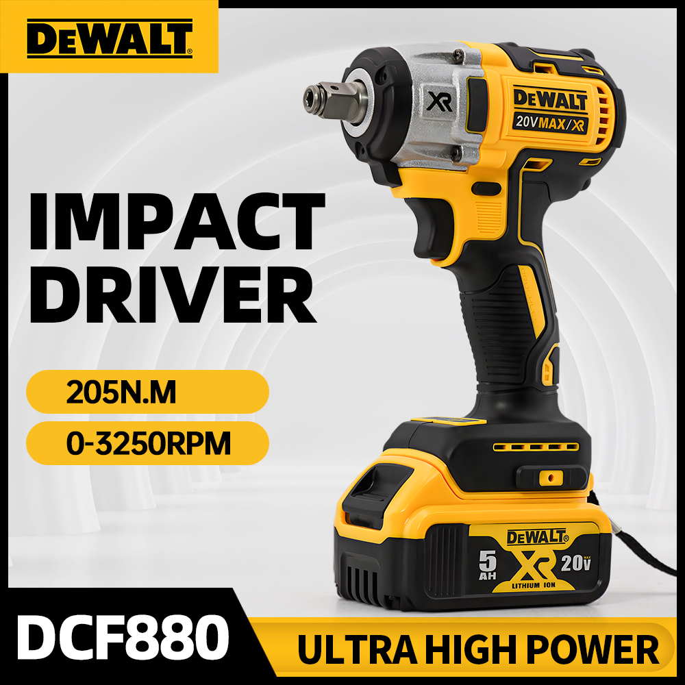 Electric Impact Wrench 800Nm - Dewalt DCF880 Avvitatore a Impulsi Senza