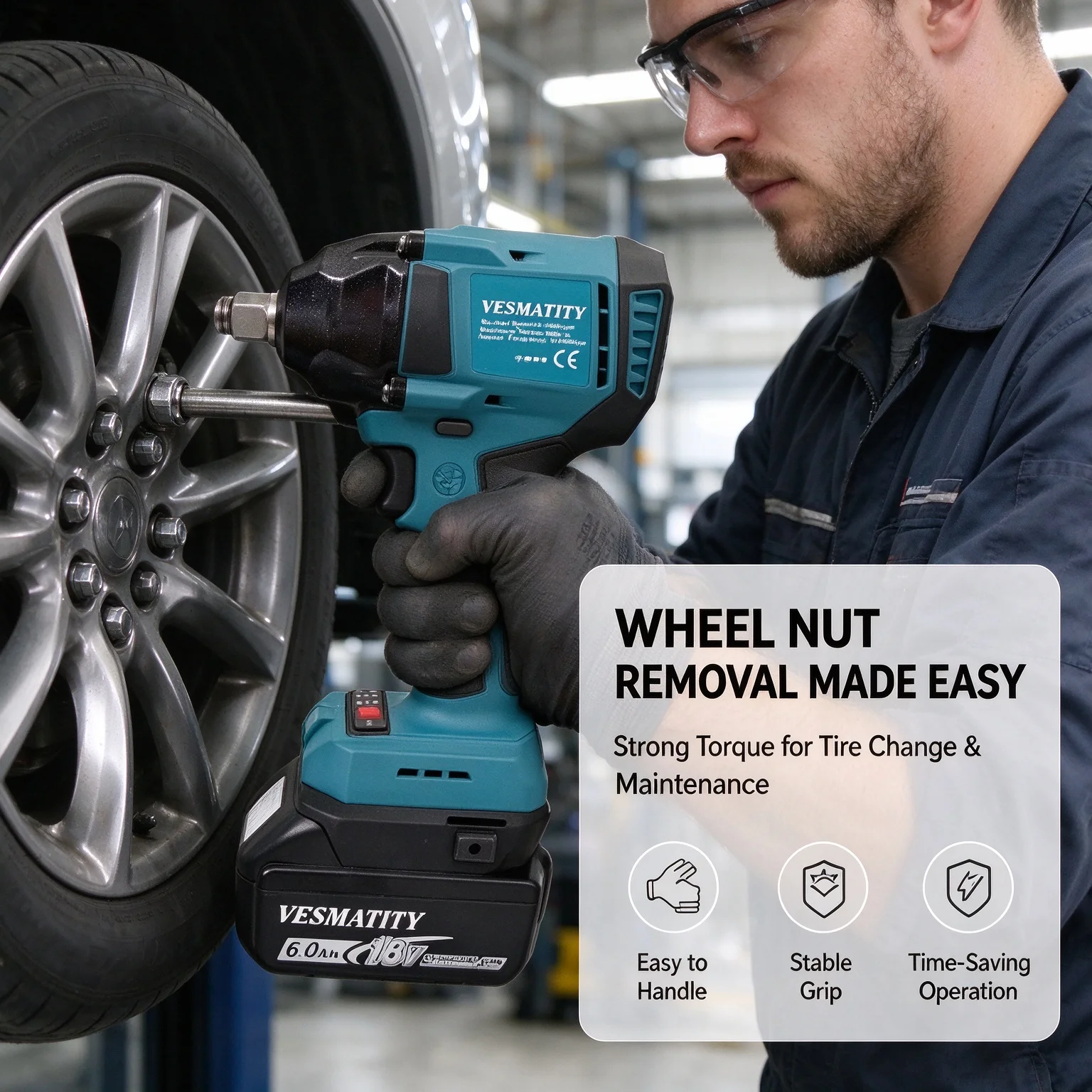 Chiave elettrica a batteria se - Impact Wrench Digital Torque recensione e prezzo
