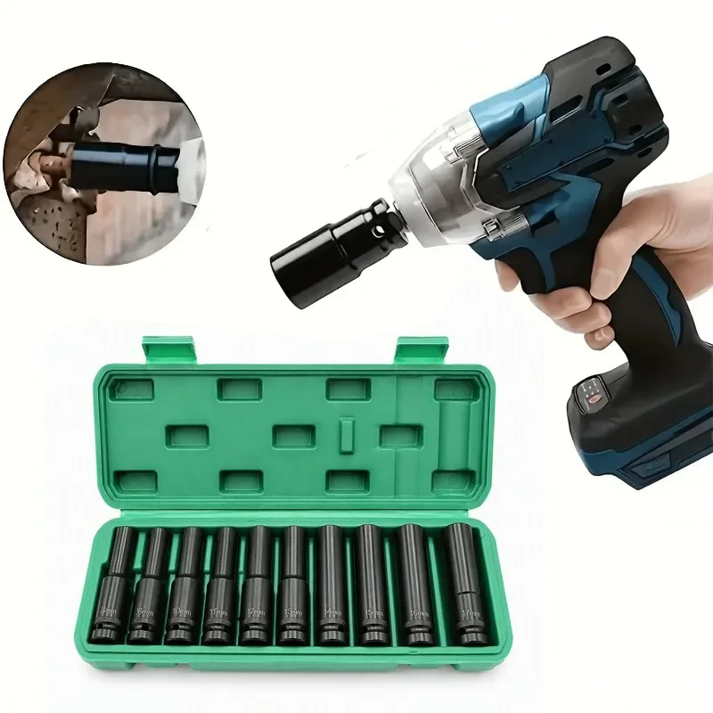 Set di 10 Chiavi a Bussola Pro - Impact Wrench Socket Set Deep recensione e prezzo