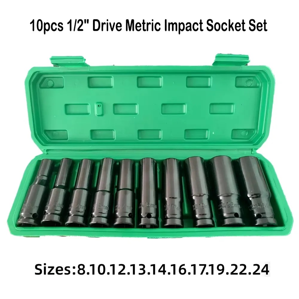 Set di 10 Chiavi a Bussola Met - Impact Wrench Socket Set Deep recensione e prezzo