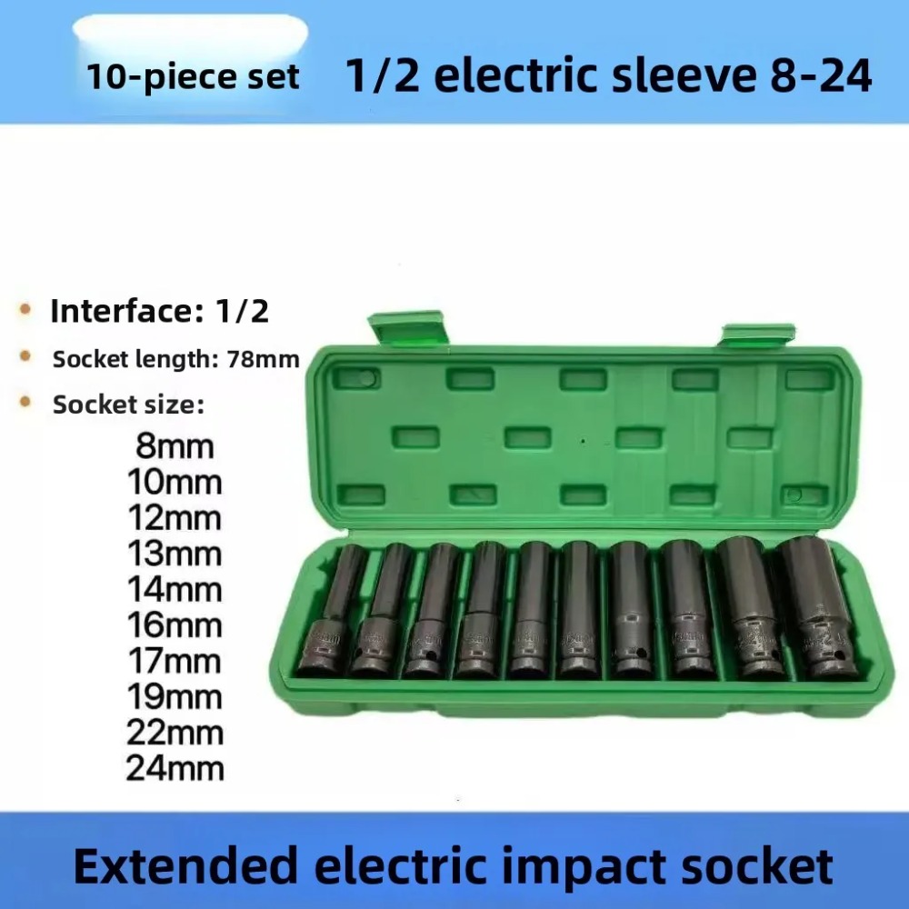 Set di 10 Chiavi a Bussola Met - Impact Wrench Socket Set Deep recensione e prezzo