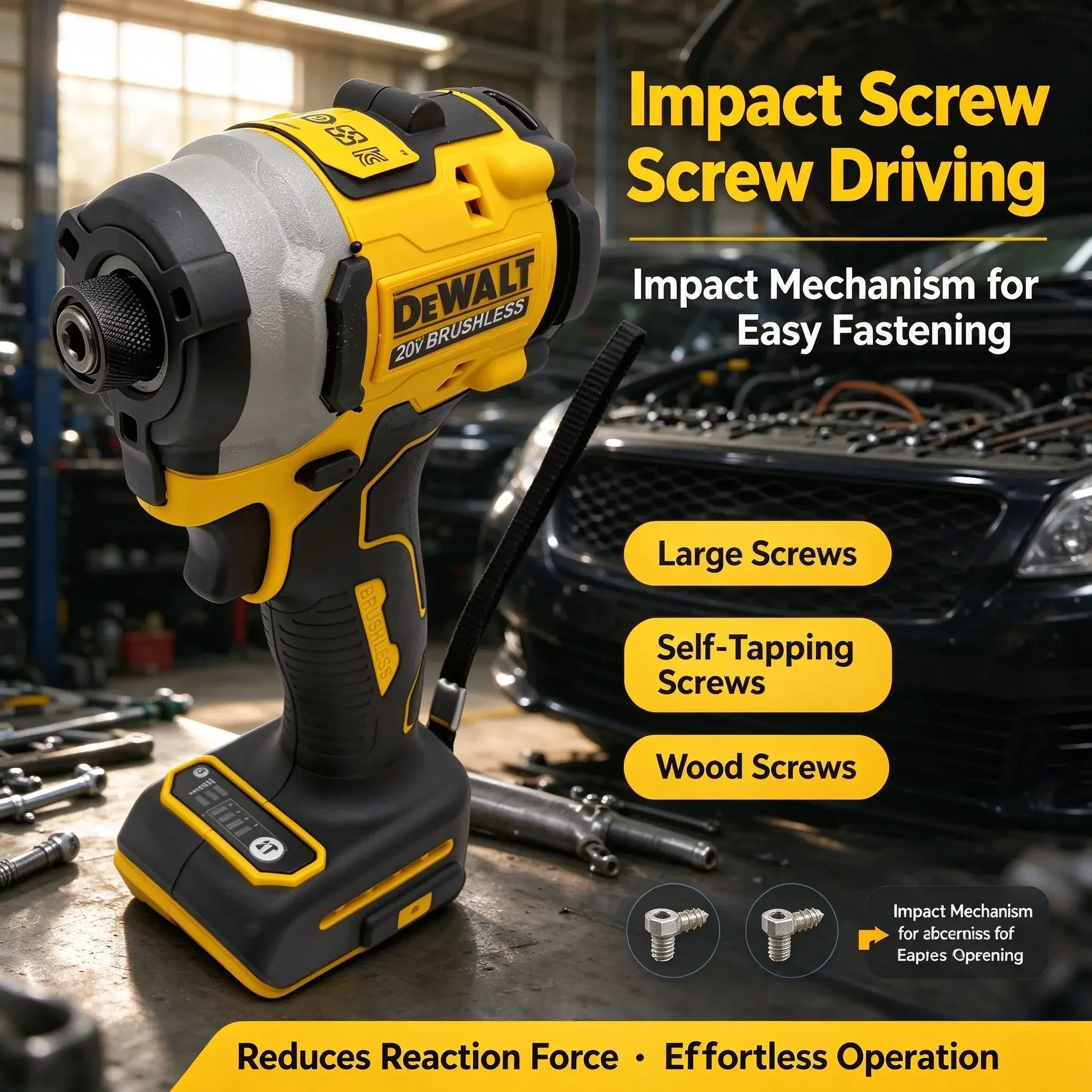 Trapano avvitatore a batteria  - Brushless Impact Wrench 20V recensione e prezzo