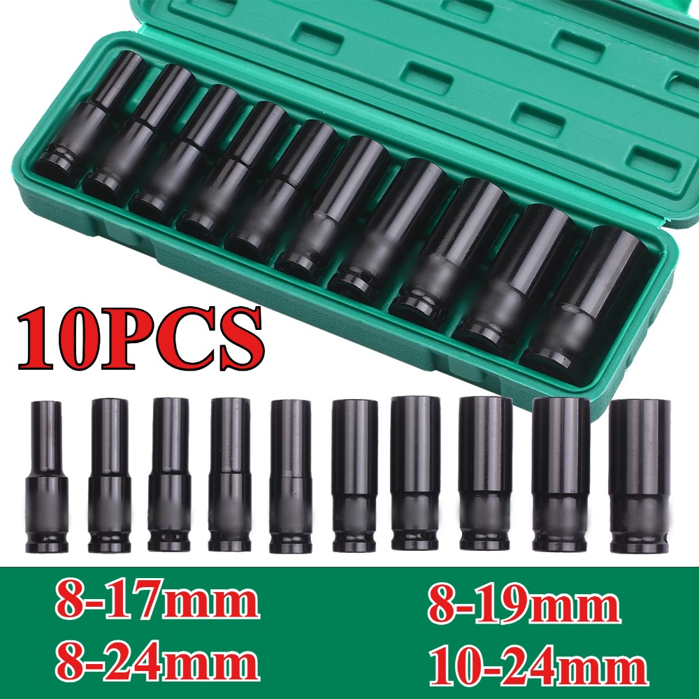 1/2 pollici Drive 6-Point Impa - Impact Wrench Socket Set Deep recensione e prezzo