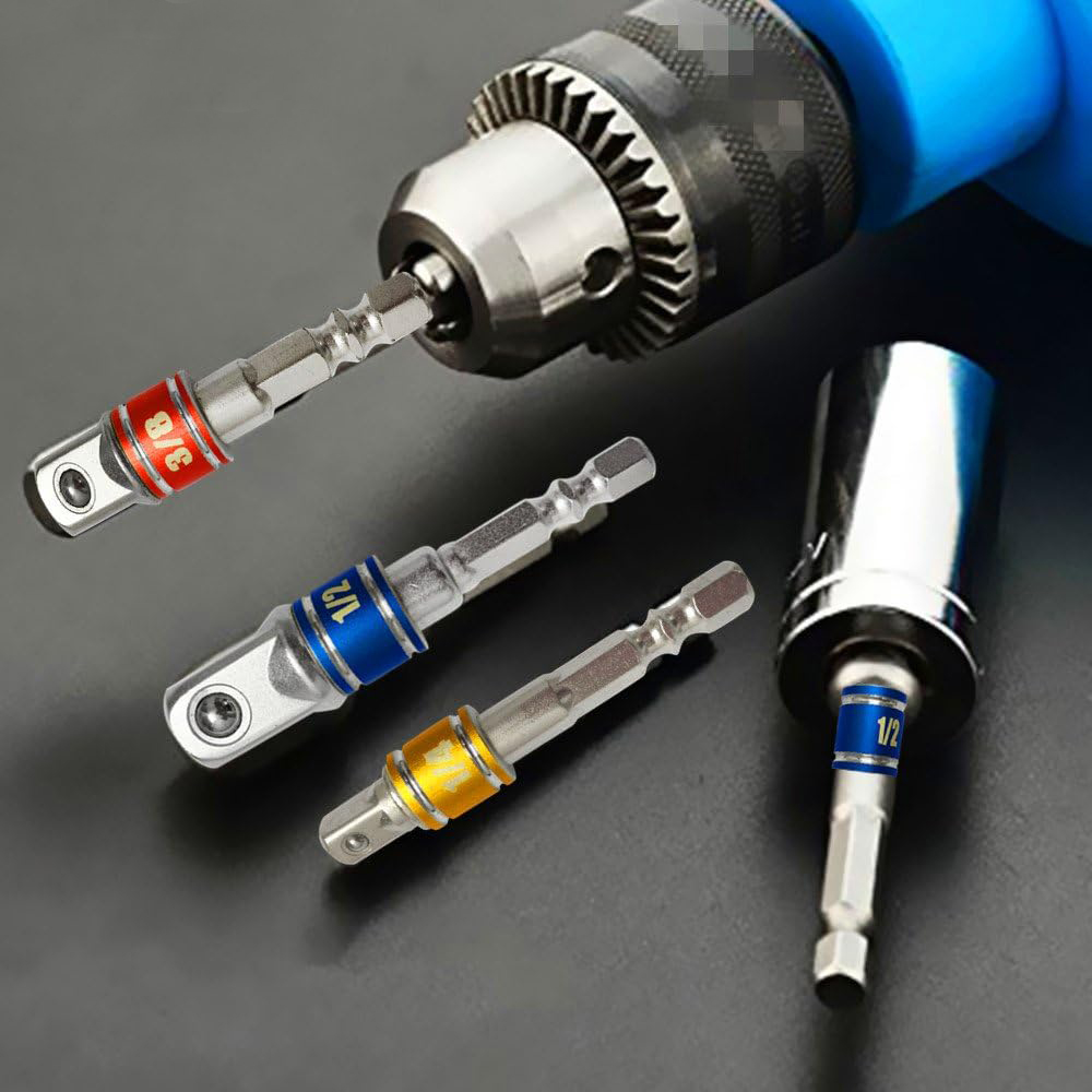 Set di 3 adattatori per bussol - Impact Wrench Extension Bar Set recensione e prezzo
