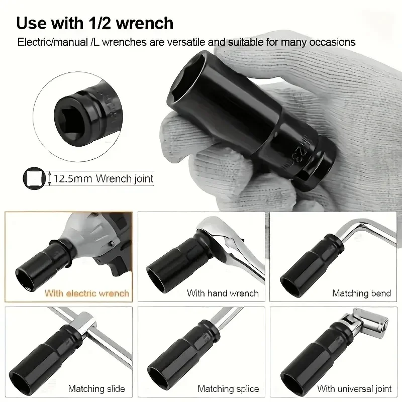 Set di 10 Chiavi a Bussola Pro - Impact Wrench Socket Set Deep recensione e prezzo