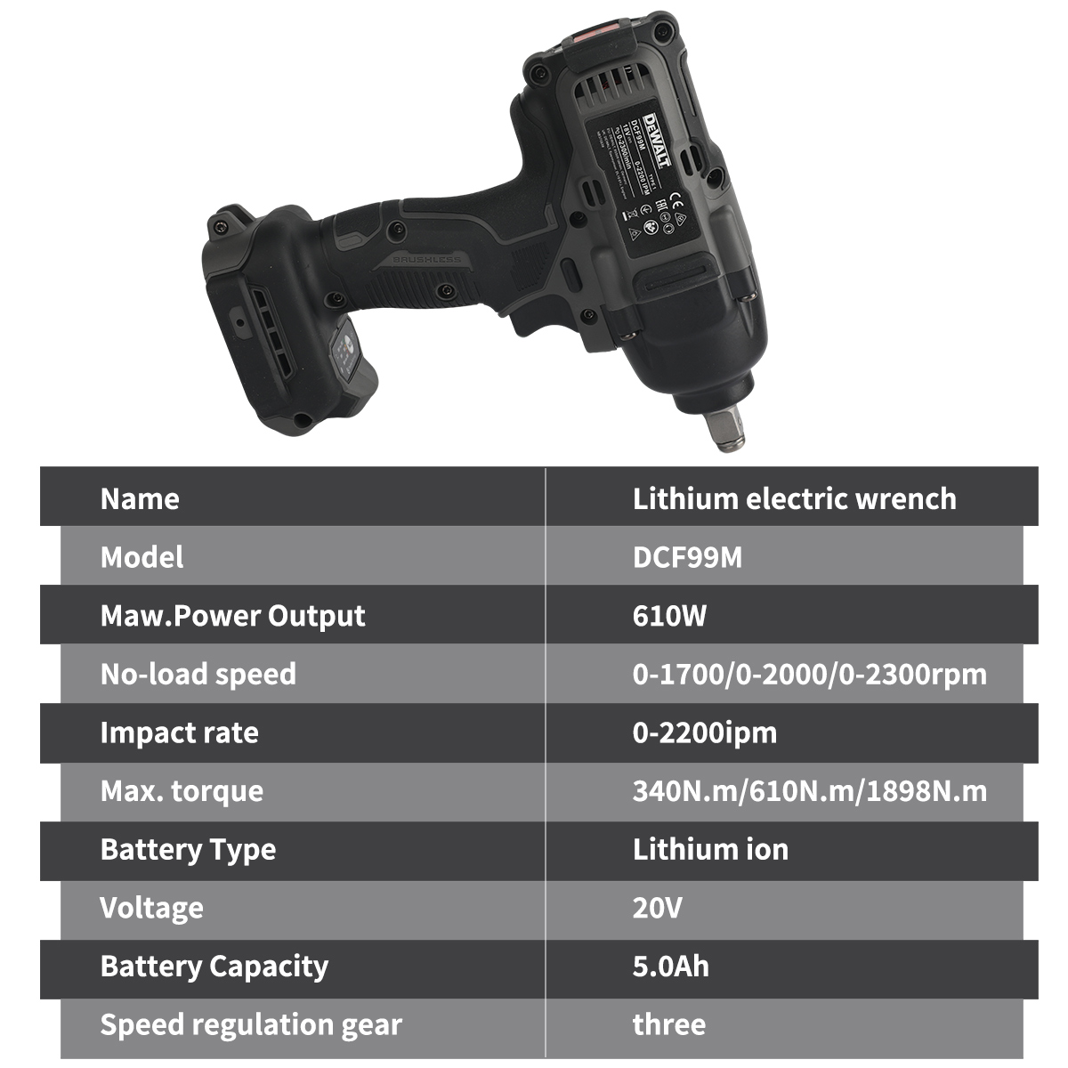 DeWalt DCF99M Avvitatore a imp - Impact Wrench Digital Torque recensione e prezzo