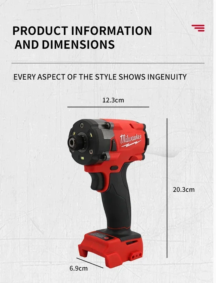 Nuovo Avvitatore a Impulsi Bru - Cordless Impact Driver 1/4 Hex recensione e prezzo